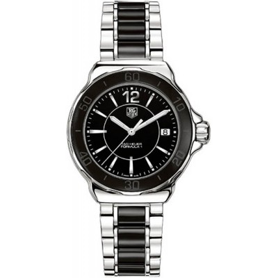 Tag Heuer Ladies Watch Stainless Steel Black Ceramic Formula 1 Quartz Tag Heuer Ladies Watch Stainless Steel Black Ceramic Formula 1 Quartz